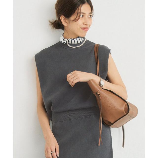 IENA GIZA接結ノースリーブ イエナ（IENA）/GIZA接結ノースリーブ