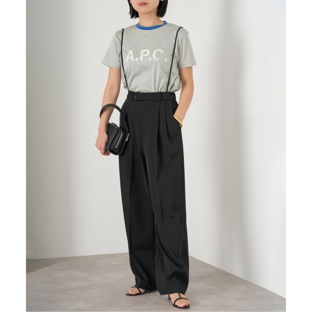 イエナ（IENA）/《追加4》サスペンダーツイルパンツ