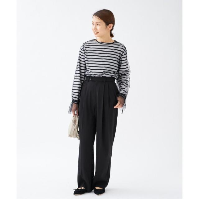 イエナ（IENA）/《追加4》サスペンダーツイルパンツ