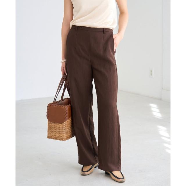 イエナ（IENA）/フィブリルポプリンパンツ