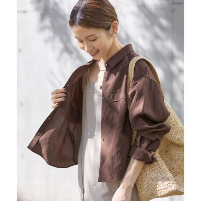 イエナ（IENA）/フィブリルポプリンショートシャツの通販はau PAY