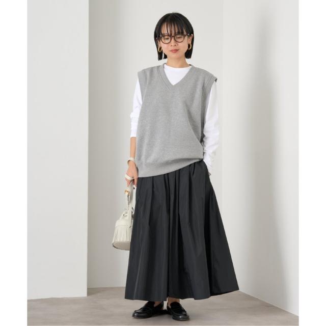 イエナ（IENA）/《追加》タフタフレアスカート