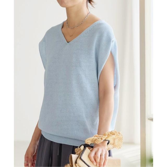 IENA コットンギマフレンチプルオーバー あの名品に新型登場！】「” コットンギマ” フレンチプルオーバー