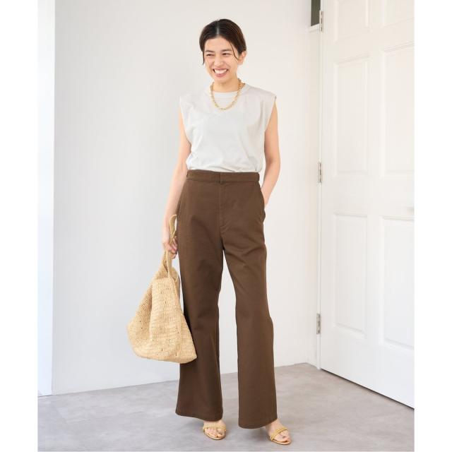 イエナ（IENA）/ATON/エイトン FRESCA SINGLE JERSEY ノースリーブ イエナ（IENA）/ATON/エイトン FRESCA SINGLE JERSEY ノースリーブの