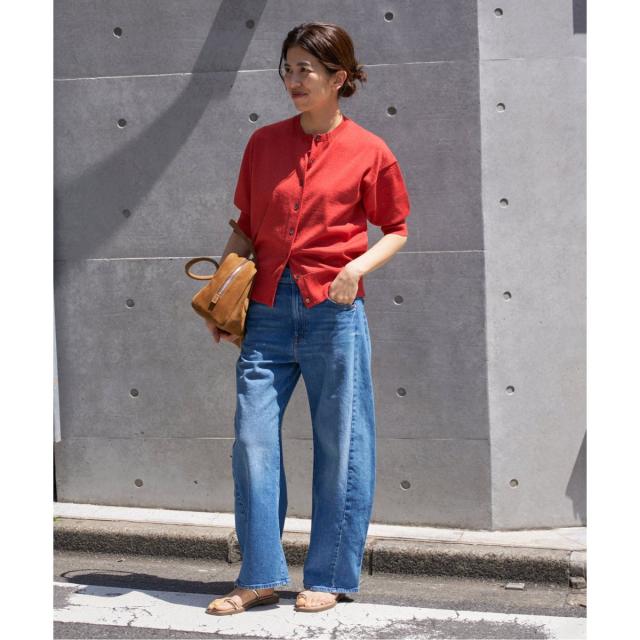 イエナ（IENA）/《追加》LEVITAクルーカーディガン