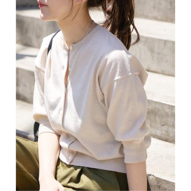 イエナ（IENA）/《追加》LEVITAクルーカーディガン