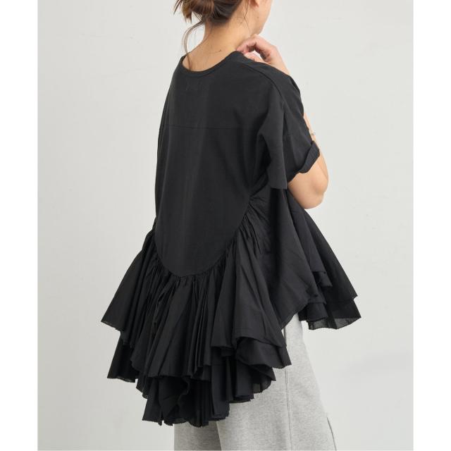 イエナ（IENA）/《追加》AAYUSHI/アユーシ ロングティアードフリルテールトップス