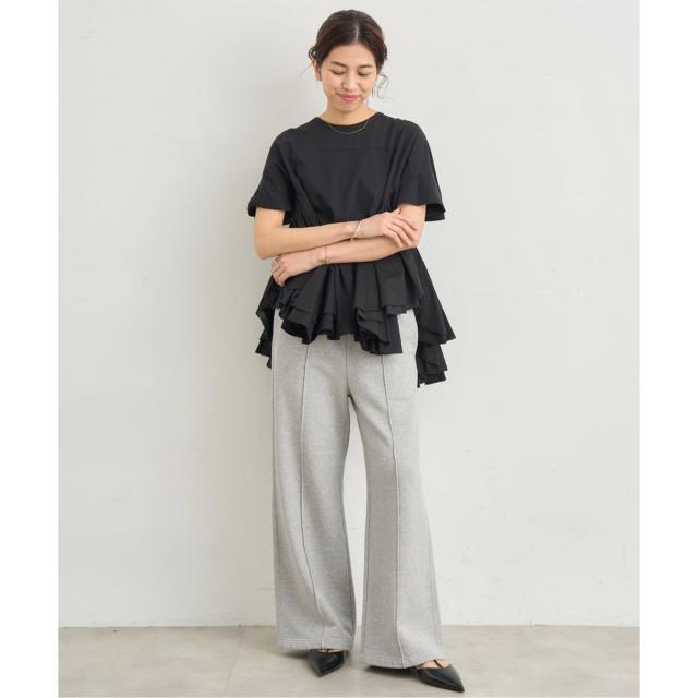 イエナ（IENA）/《追加》AAYUSHI/アユーシ ロングティアードフリルテールトップス