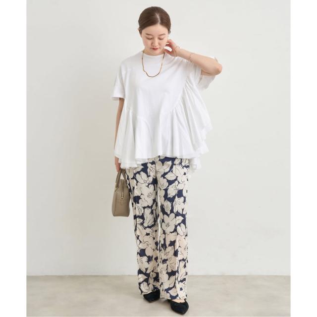 イエナ（IENA）/《追加》AAYUSHI/アユーシ ロングティアードフリルテールトップス