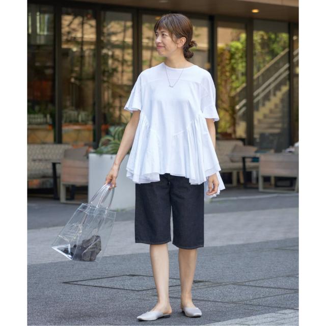 イエナ（IENA）/《追加》AAYUSHI/アユーシ ロングティアードフリルテールトップス