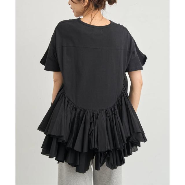イエナ（IENA）/《追加》AAYUSHI/アユーシ ロングティアードフリルテールトップス