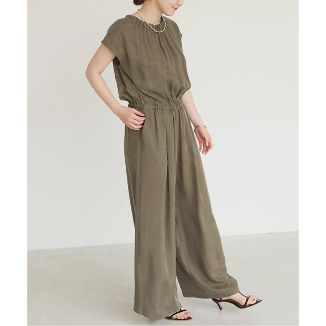 イエナ（IENA）/《追加2》キュプラギャザーネックオールインワン