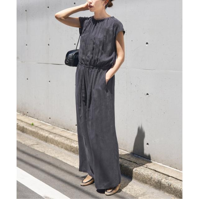 イエナ（IENA）/《追加2》キュプラギャザーネックオールインワン