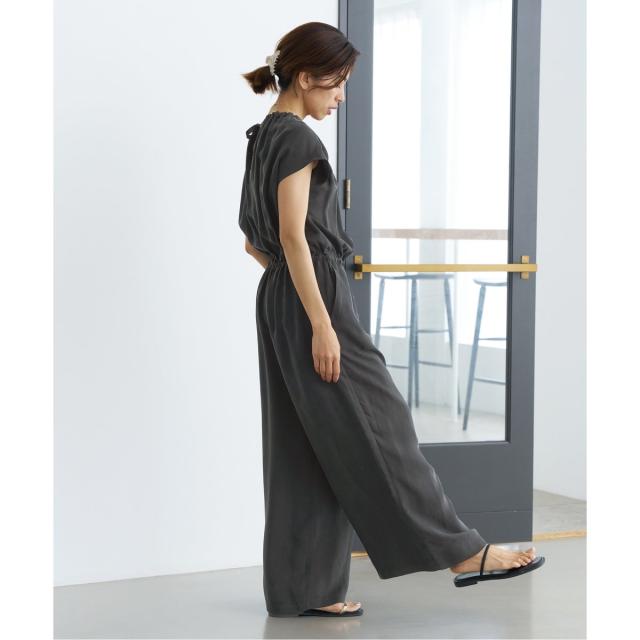 イエナ（IENA）/《追加2》キュプラギャザーネックオールインワン