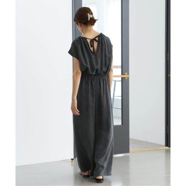 イエナ（IENA）/《追加2》キュプラギャザーネックオールインワン