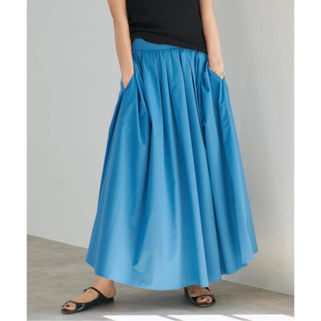 IENA タイプライターフレアスカート ブラウン 36 イエナ IENA 《一部カラー店舗限定》タイプライターフレア