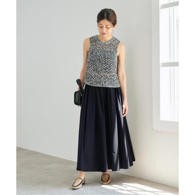 イエナ（IENA）/《一部カラー店舗限定》タイプライターフレアスカート