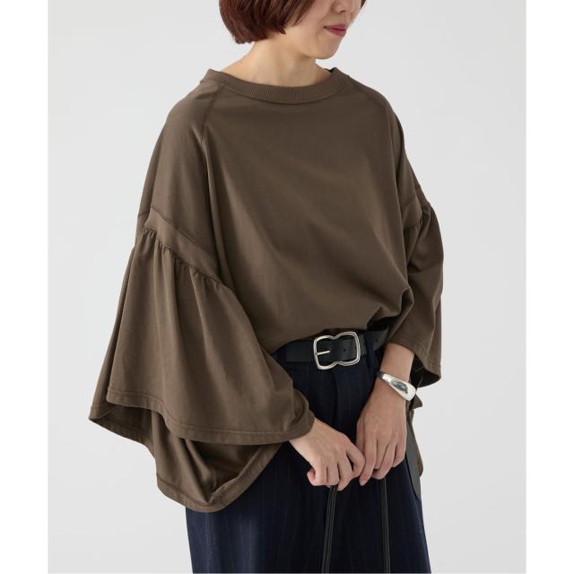 COGTHEBIGSMOKE/コグザビッグスモーク】ギャザースリーブT未着用