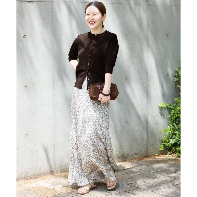 イエナ（IENA）/《追加2》LEVITAクルーカーディガン