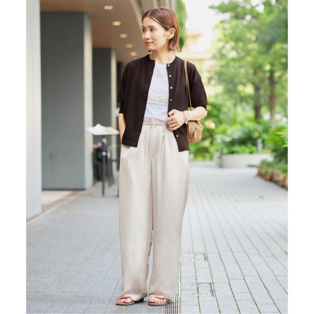 イエナ（IENA）/《追加2》LEVITAクルーカーディガン