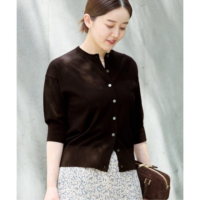 イエナ（IENA）/《追加2》LEVITAクルーカーディガン