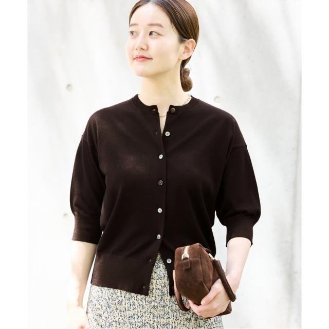 イエナ（IENA）/《追加2》LEVITAクルーカーディガン