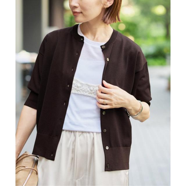 イエナ（IENA）/《追加2》LEVITAクルーカーディガン