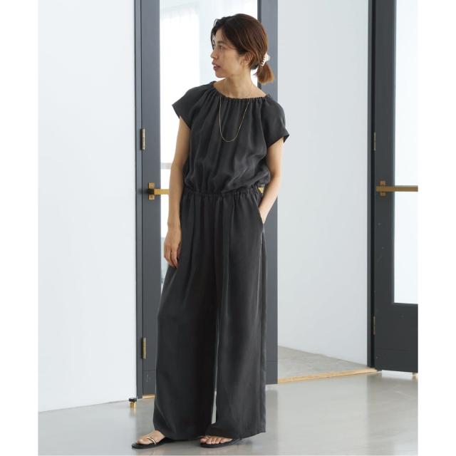 イエナ（IENA）/《追加3》キュプラギャザーネックオールインワン