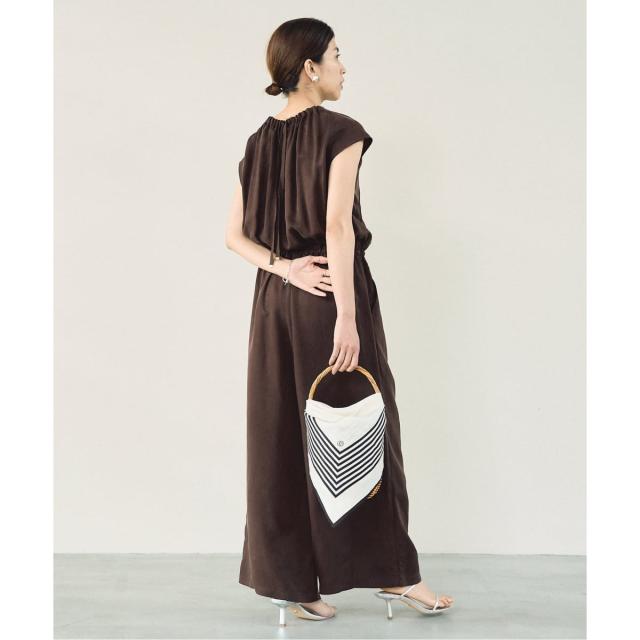 イエナ（IENA）/《追加3》キュプラギャザーネックオールインワン