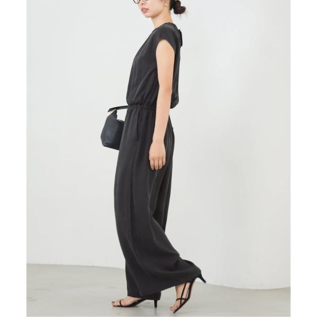 イエナ（IENA）/《追加3》キュプラギャザーネックオールインワン