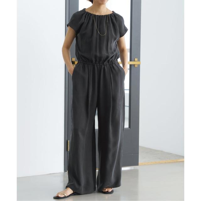 イエナ（IENA）/《追加3》キュプラギャザーネックオールインワン