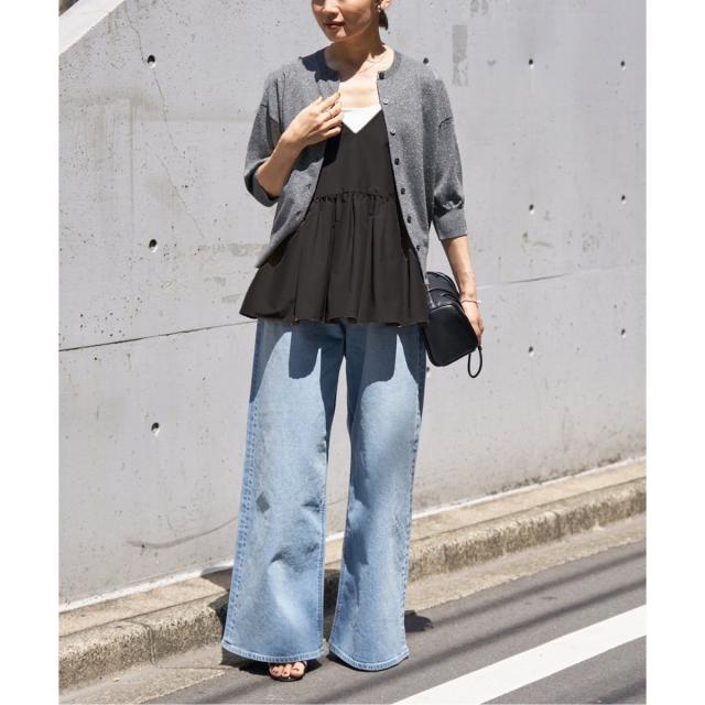 イエナ（IENA）/《追加3》LEVITAクルーカーディガン