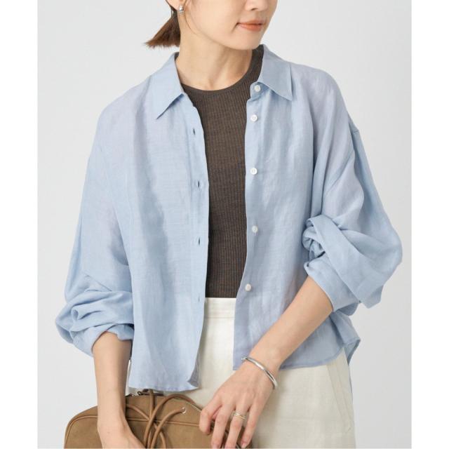 イエナ（IENA）/《追加2》ラミーリヨセルショートシャツ