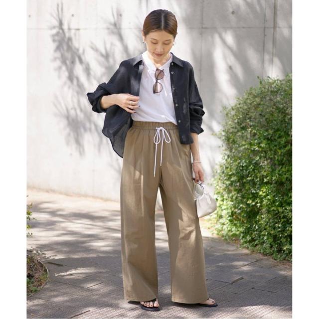 イエナ（IENA）/《追加2》ラミーリヨセルショートシャツ