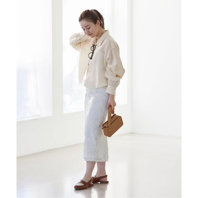 イエナ（IENA）/《追加2》ラミーリヨセルショートシャツ