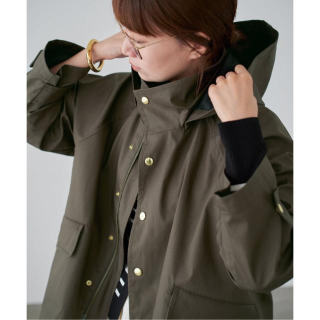 イエナ（IENA）/《一部カラーWEB限定》ボンディングフーデッドブルゾン