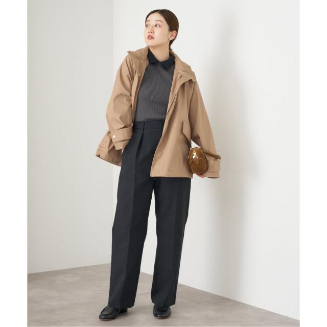 イエナ（IENA）/《一部カラーWEB限定》ボンディングフーデッドブルゾン