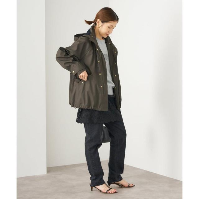 イエナ（IENA）/《一部カラーWEB限定》ボンディングフーデッドブルゾン