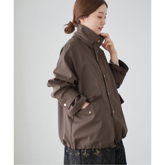 イエナ（IENA）/《一部カラーWEB限定》ボンディングフーデッドブルゾン