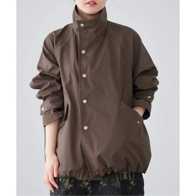 イエナ（IENA）/《一部カラーWEB限定》ボンディングフーデッドブルゾン