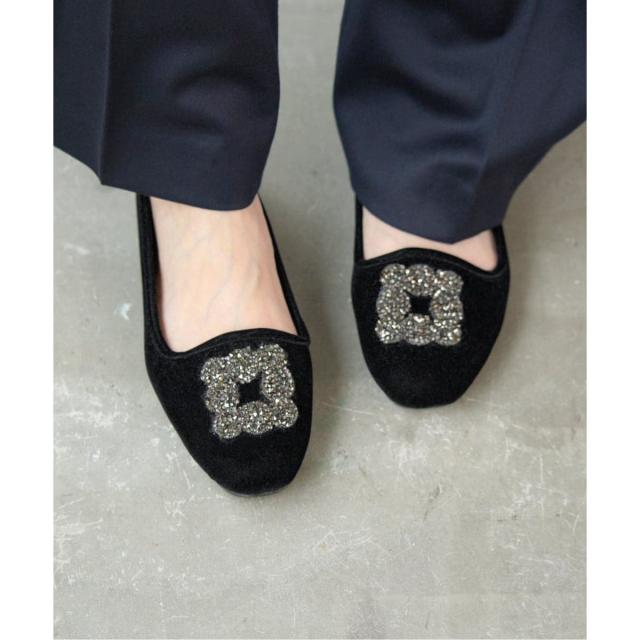 イエナ（IENA）/《WEB限定/追加》MALUS/マリュス VELVET BIJOU SHOES