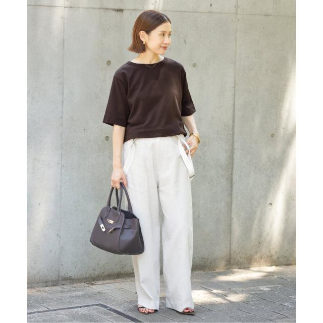 イエナ（IENA）/《WEB限定/追加》クロップドTシャツ