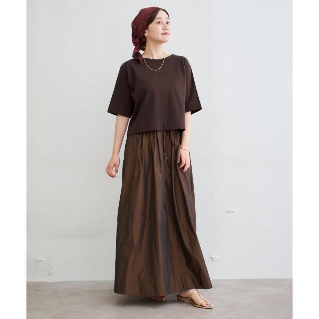 イエナ（IENA）/《WEB限定/追加》クロップドTシャツ