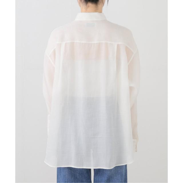 IENA イエナ maison オーガニックシルクシャツワンピース 絹 100% IENA イエナ maison オーガニックシルクシャツワンピース 絹 100