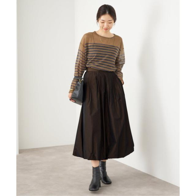 イエナ（IENA）/《WEB限定/追加2》タフタバルーンスカート
