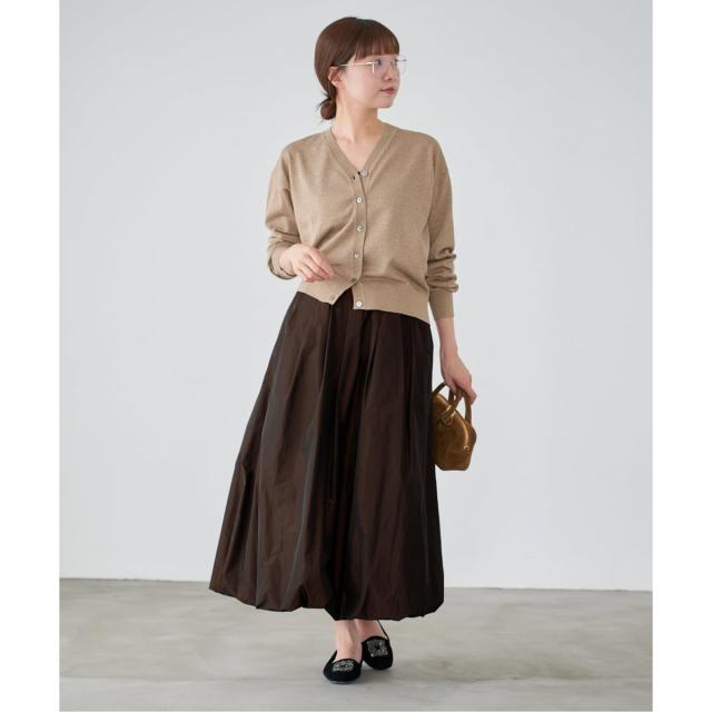 イエナ（IENA）/《WEB限定/追加2》タフタバルーンスカート