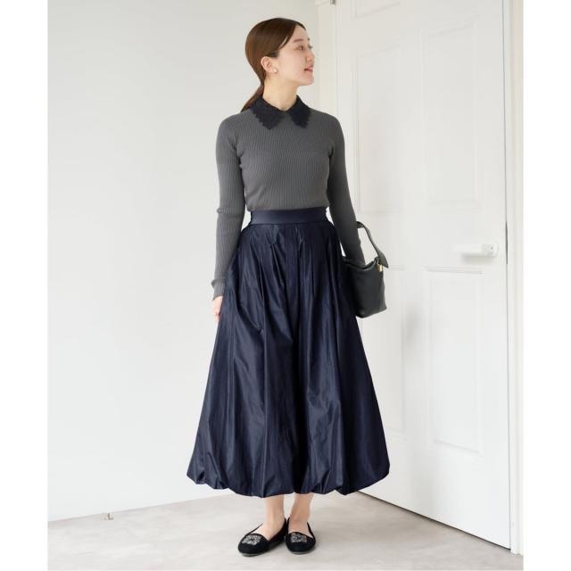 イエナ（IENA）/《WEB限定/追加2》タフタバルーンスカート