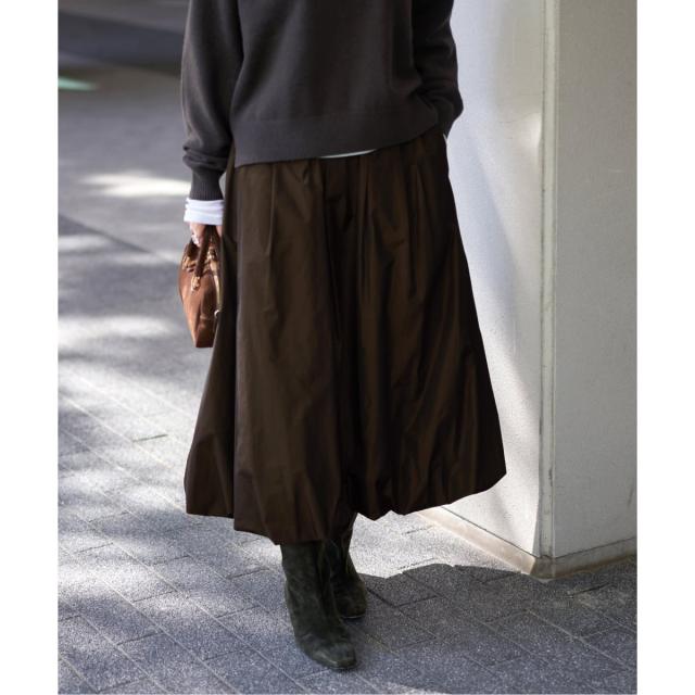 イエナ（IENA）/《WEB限定/追加2》タフタバルーンスカート