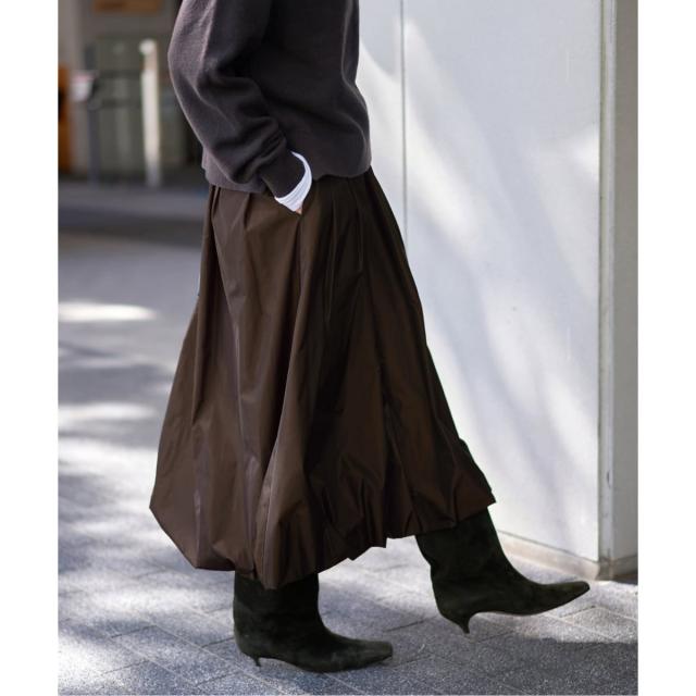 イエナ（IENA）/《WEB限定/追加2》タフタバルーンスカート
