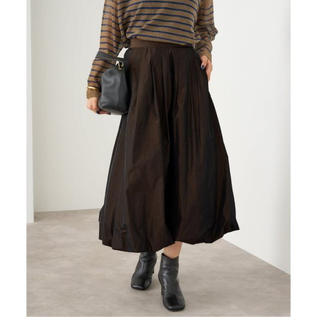 イエナ（IENA）/《WEB限定/追加2》タフタバルーンスカート